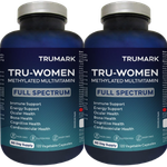 TRU-WOMEN Methylated Multivitamin for Women, Bioactive High Potency Daily Support for Energy, Mood, Hormones, Immunity