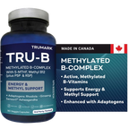 TRUMARK TRU-B Methylated B-Complex, Advanced Active B Vitamins for Energy, Methylation, and Stress Support