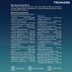 TRU-MEN Advanced Methylated Multivitamin for Men Who Want Maximum Absorption & Real Energy, 120 Capsules, 60 Day Supply